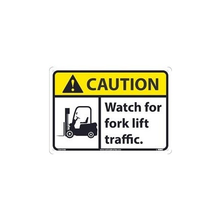 Nmc CAUTION, WATCH FOR FORK LIFT, CGA45P CGA45P